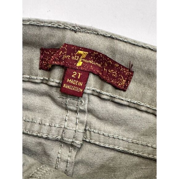 7 For All Mankind Green Jeans - Picture 5 of 6